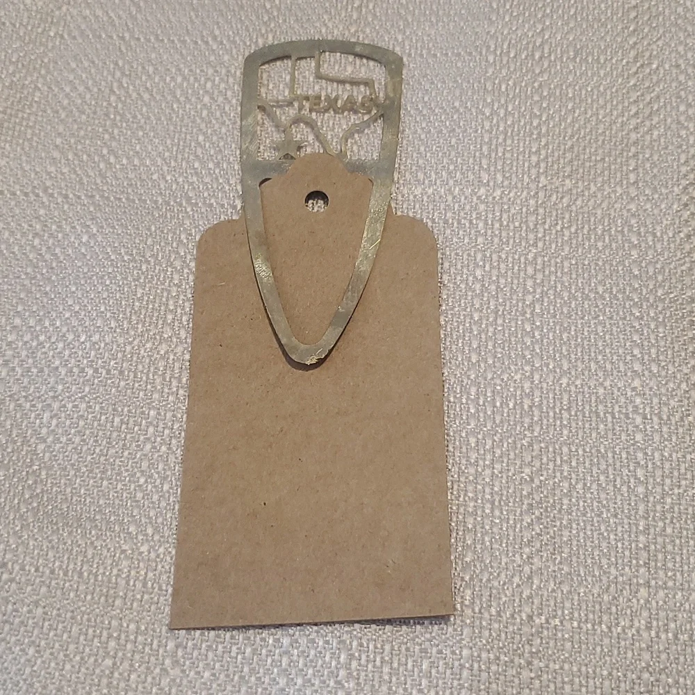 Texas Metal Bookmark